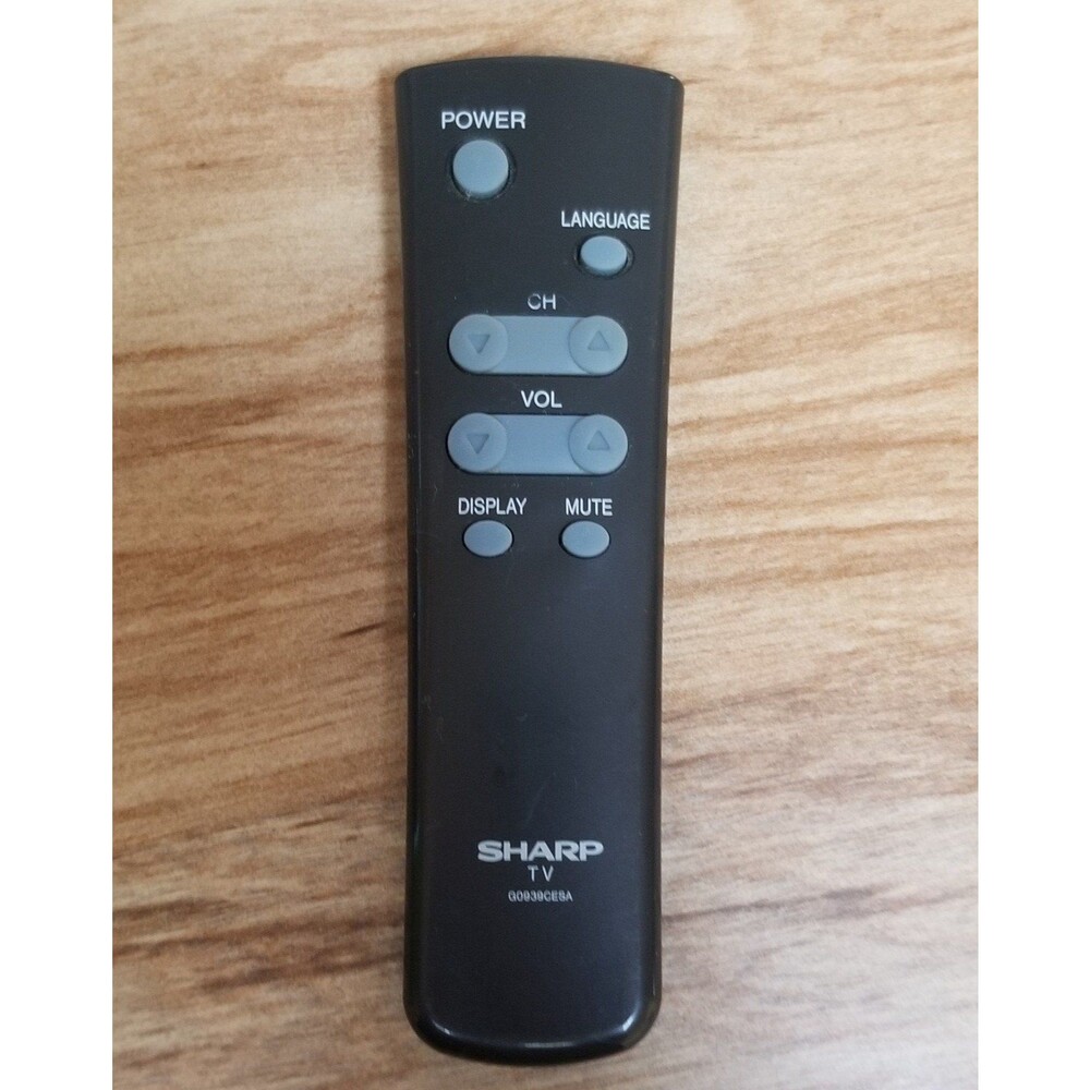 Sharp remote control replacement model go939cesa